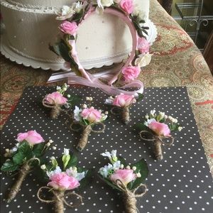 Boutonnieres set
